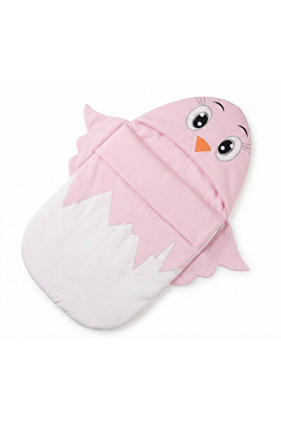 GÜLERBEBECİX Baby Swaddle with Chick Pattern
