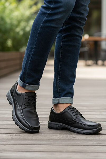 Se - Sa Konay S89 Genuine Leather Winter Men's Shoes