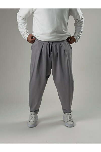 COCOPELLI Men's Gray Pleated Half-Shalwar Coc2576