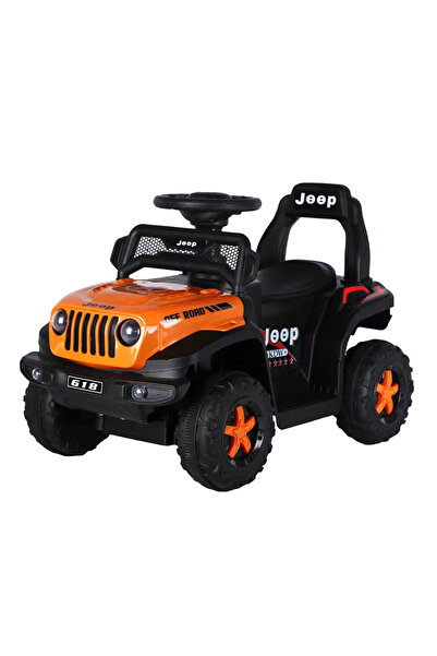 My modern game سيارة كهربائية للأطفال دباب كهربائي للأطفال بطارية 6V ومحرك 380 مع شيلات وموسيقى وأضواء LED