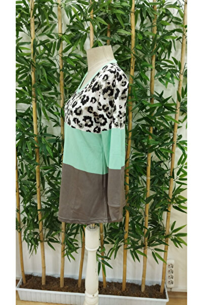 Kokosh moda Bluză de scufundări pentru femei, cu mânecă lungă, cu decolteu în...