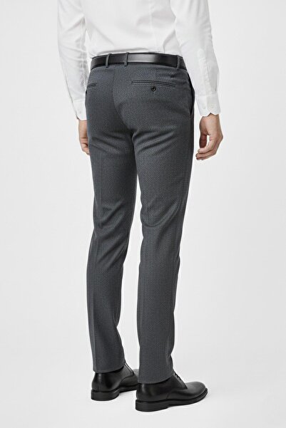 Günce Men's Regular Fit Fabric Trousers Lycra Fabric Bgl-St05034