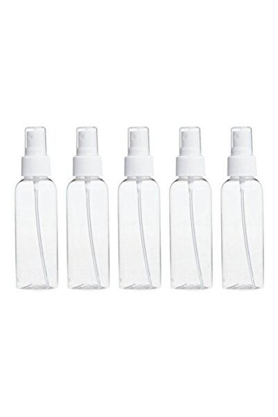 GENERIC4 Marks Clear 5-Piece Pump and Spray Bottle Set - Transparent/White