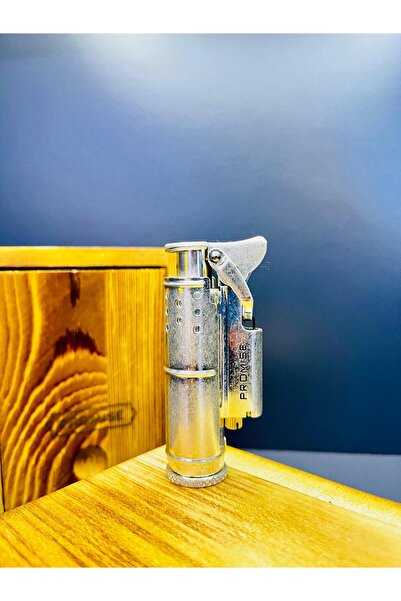 PROMISE Modern Eskitme Tarz Özel Tasarım Benzinli Premium Çakmak