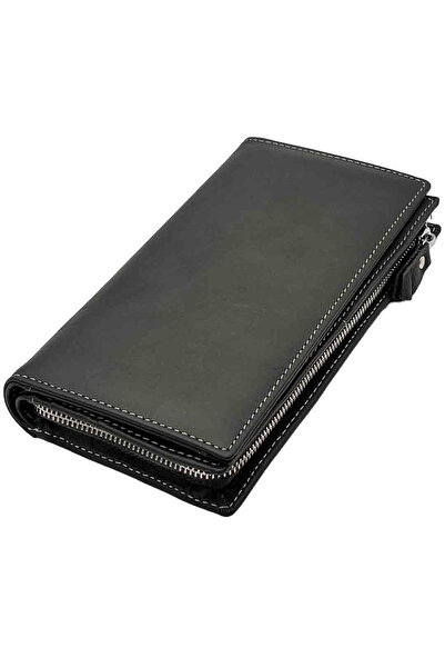 Micutz Women's Genuine Leather Wallet: Vogue Collection, Gray Color