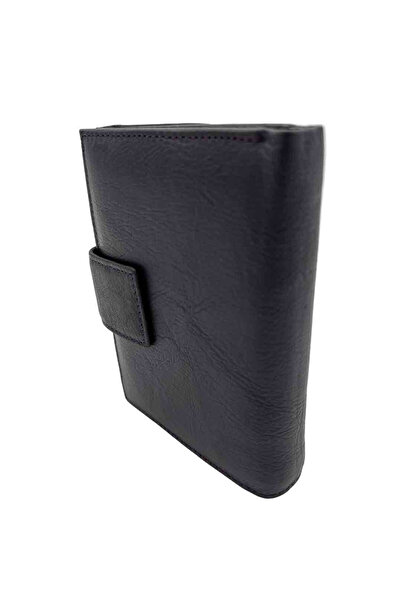 Micutz Women's Vertical Wallet Made of Genuine Leather, Ergonomic, 11x14cm, Purple Color