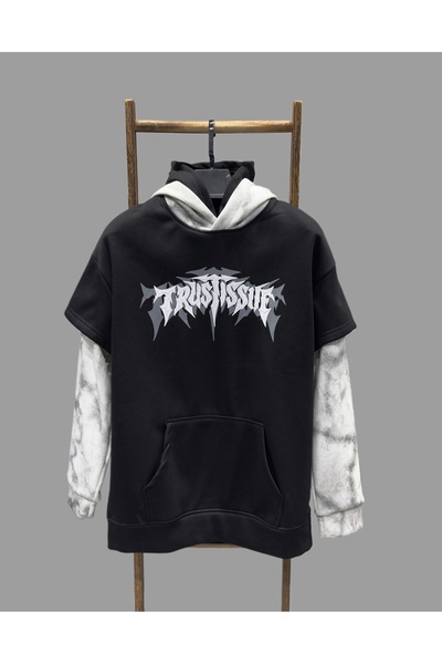 ALANAQA هودي اوفر سايز مبطن للجنسين