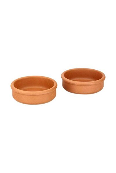 GENERIC4 Elizy set of 2 clay bowls brown 15x4.8cm