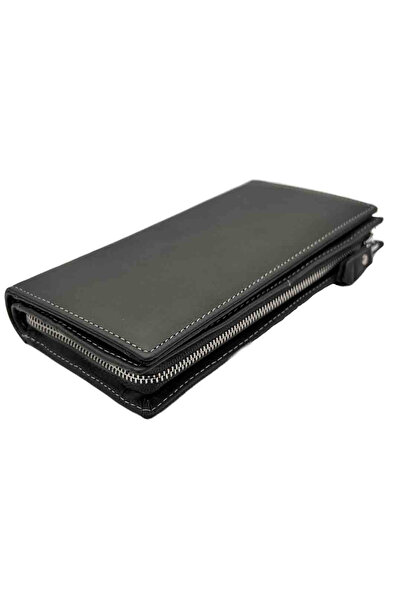 Micutz Women's Genuine Leather Wallet: Vogue Collection, Gray Color