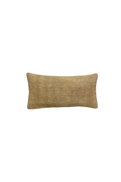 Zehra Abla Halı Vintage Handwoven Decorative Lumbar Carpet Throw Pillow Cushi...