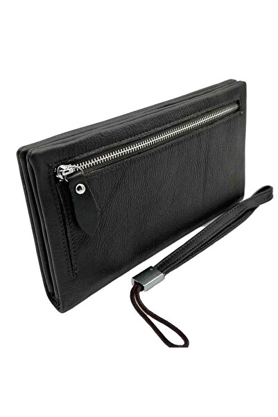 Micutz Women's Genuine Leather Wallet, Marble Collection 2023, Gray Color