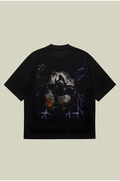 PURE POWER Darcs Sport Horseman Boxy Fit Oversize kroj Unisex 100% pamuk Maji...