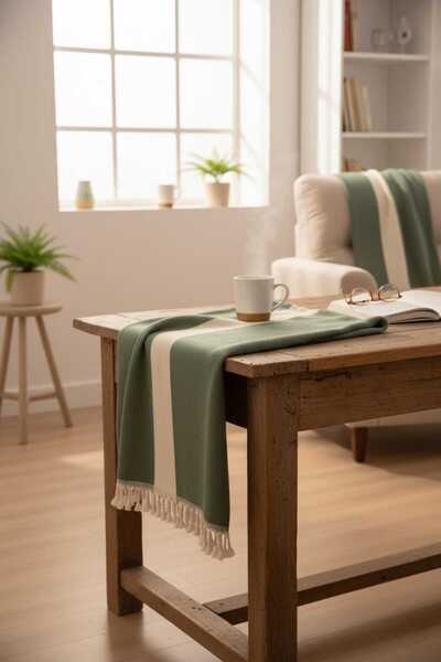 Limitless Natural Cotton, Soft Single Pique, Sofa Cover, Multi-Purpose Cover 160X220 Cm.