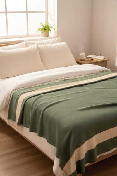 Limitless Natural Cotton, Soft Single Pique, Sofa Cover, Multi-Purpose Cover 160X220 Cm.