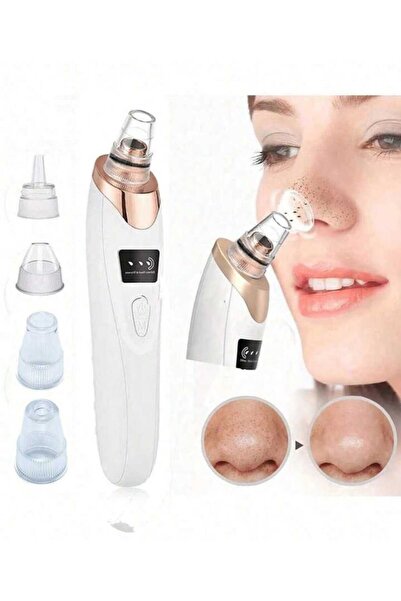 Fstyle جهاز شفط الرؤوس السوداء ومنظف مسام الوجه - 5 رؤوس شفط، 3 مستويات قوة، ...