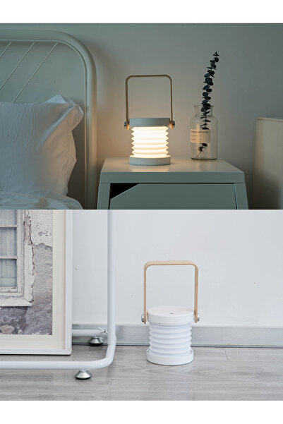 LIXADA Lancoon Rechargeable Lantern Light 360°Adjustable Foldable Portable Lamp with 3 Levels Brightness