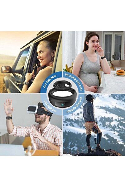 Generic New Couple Silicone Ring All Natural Headache Migraine Aid, Tension Relief Wearable