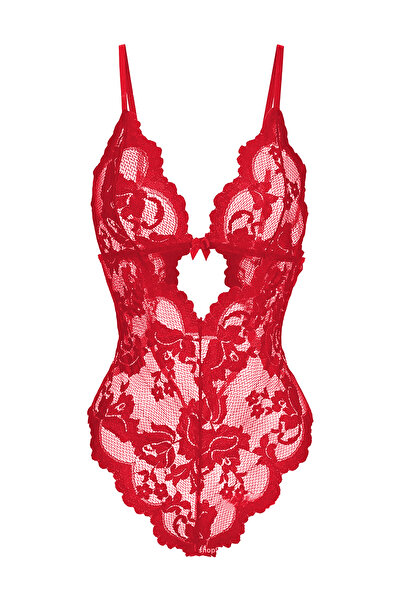 Sthxyfaith Teddy Lingerie for women Sexy Body Suits Wedding One Piece Mini Babydoll Lace womens lingerie Red