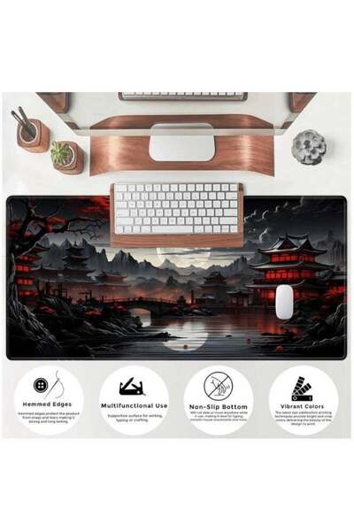 GENERAL لوحة ماوس أنيقة بتصميم ياباني، 900×400 مم