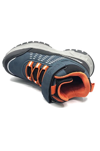 KOCAMANLAR Παιδικές μπότες Cool 26-Tiger Ορθοπεδική Αντιολισθητική Σόλα Unisex ΜΠΛΕ