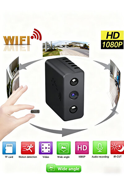 Philips 1080P Full HD Mini Hidden WiFi Cam Wireless - Motion Detection Night Vision Non-Battery