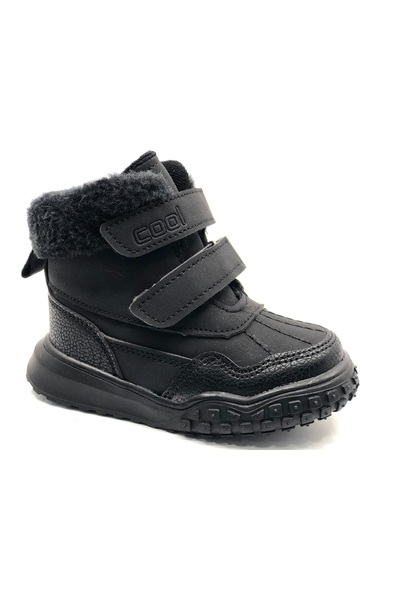 Kocamanlar Ayakkabı Cool Shade First Step Baby Orthopedic Children's Baby Boots Black
