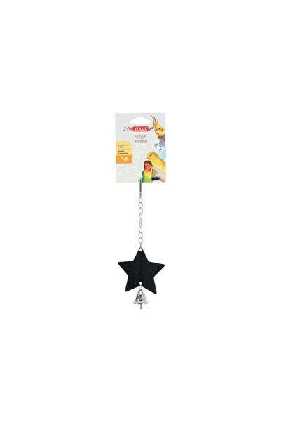Zolux metal star-shaped mirror with bell