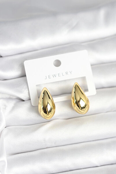 Clariss Gold Color Drop Earrings 24 mm