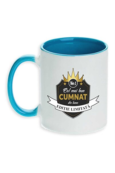 CRD PRINT Personalized mug 'Best Brother-in-law', Blue, Ceramic, 330 ml