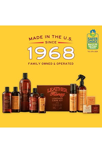 Leather Honey Leather Cleaner - Ready to Use 8 oz (Leather & Vinyl)