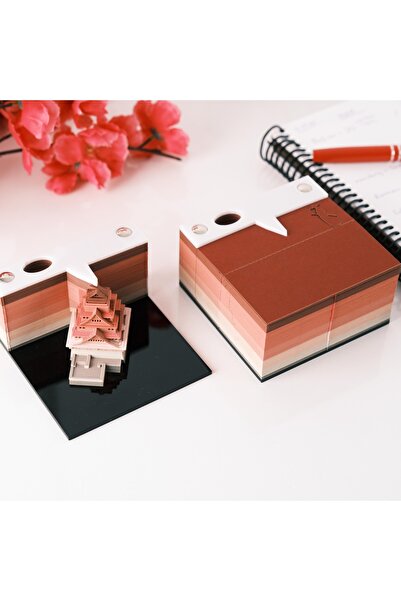 Gresh Osaka Kalesi 3D Notepad, 3 Boyutlu Not Kağıdı