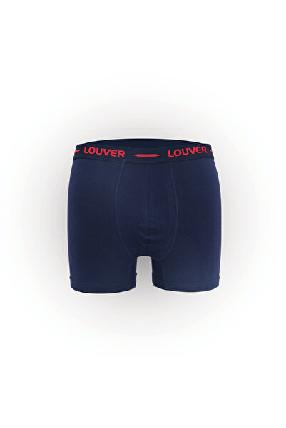 LOUVER Men's soft cotton boxer briefs, breathable, moisture-wicking, ultra-comfortable