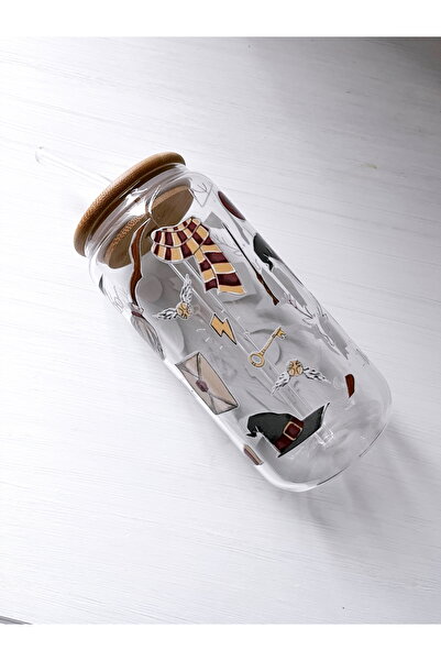 Rolin Design Hp Baskılı Pipetli Bardak 500Ml
