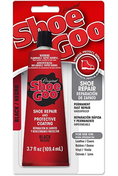 Shoegoo لاصق الحذاء 110212، 3.3 أونصة سائلة، أسود (بلاستيك)