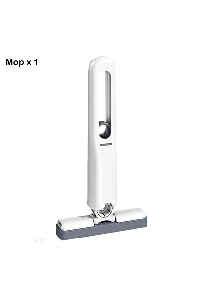 Choice5 ممسحة صغيرة بمقبض قابل للطي، قوية الضغط، ممسحة صغيرة ذاتية الضغط لتنظ...