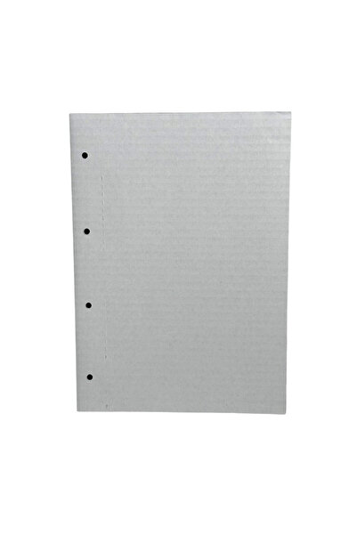 PROCART Document archival cover, for long binding, spine 4 cm, 22 x 31 cm, kraft cardboard, white