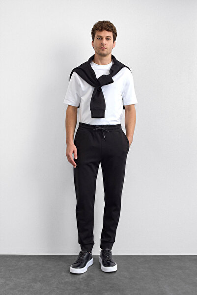 Back And Bond Back & Bond Cotton Regular Fit Regular Waist Ribbed Leg Jogger ...