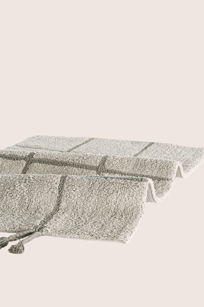 İrya Μοκέτα μπάνιου Elani 100% βαμβάκι 50x80 cm Μέντα