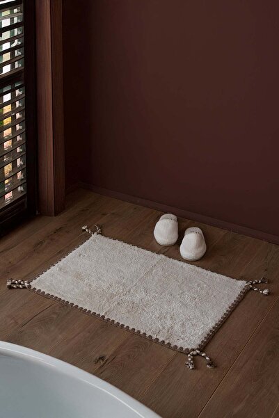 İrya Vina Μοκέτα Μπάνιου Μπαμπού 60x100 εκ. Ανοιχτό Μπεζ