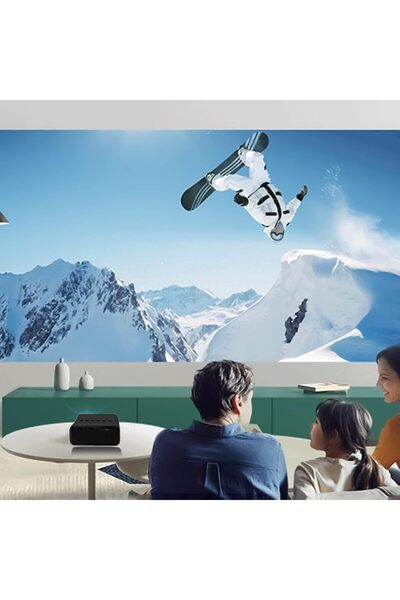 Generic Portable Mini Projector 1080P WiFi Mobile Power Supported Home Cinema Eye Protection for Kids Movie