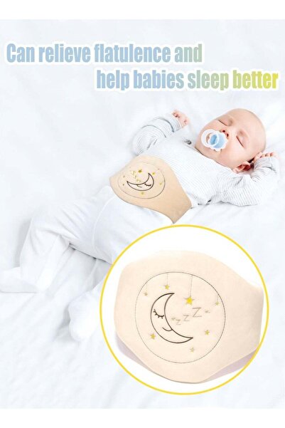 Generic حزام ليون هوم بيبي شيري كور المملوء بمغص الأطفال لتخفيف الغازات