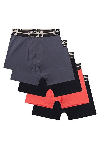 Sanetta Jungen Boxershorts, 5er Pack - Teens, Unterwäsche, Single Jersey, Bau...