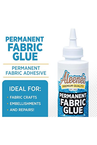 Aleene's Permanent Fabric Glue 24914 - Clear, 118 ml