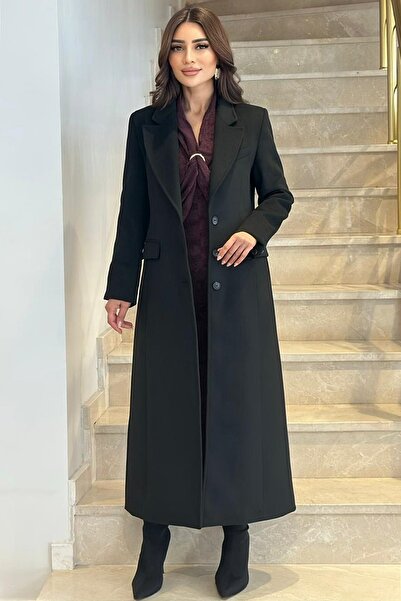 FEVER Blazer yakalı uzun kaban