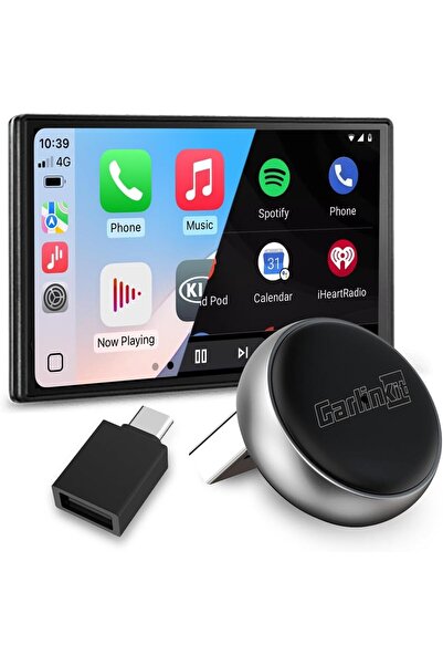 carlinkit 2026 Versiyon Mini Ultra 3 Kablosuz CarPlay & Android Auto Dönüştürücü –Tak & Çalıştır