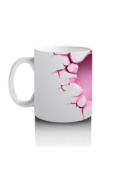 Wisdom Rain Elegant Giraffe Mug Cup Looking at the Heart Frame That Makes Children Love Milk