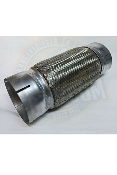 EGZOZCUM 100X110 mm Axor Aksor egzoz spirali 200 mm örgülü spiral Güvenli