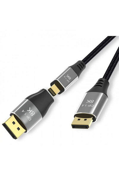 Leonpro 8K Mini Displayport to Displayport Adapter Bi-Directional Converter