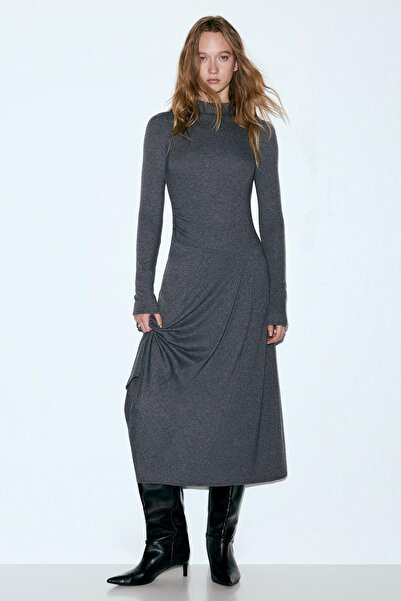 Pull & Bear Soft touch kısa elbise