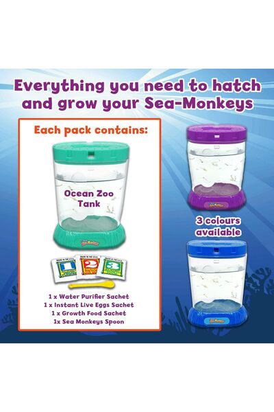 Sea-monkeys Sea Monkeys Ocean Zoo Playset (Model 80482)